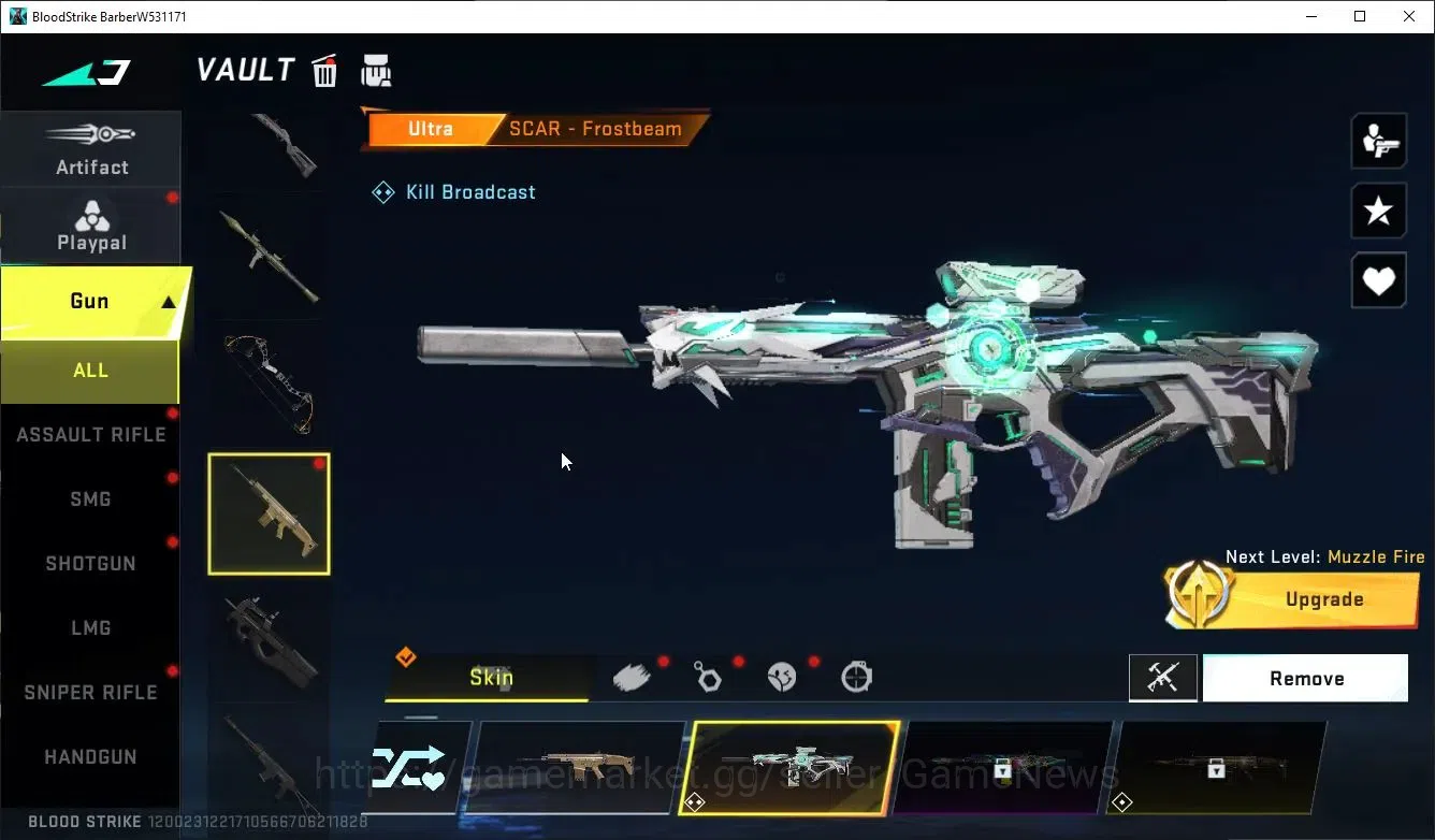 Blood Strike Accounts ASIA|ULTRA MELEE TalonKnife-Sanctum+Collab BLEACH image 7