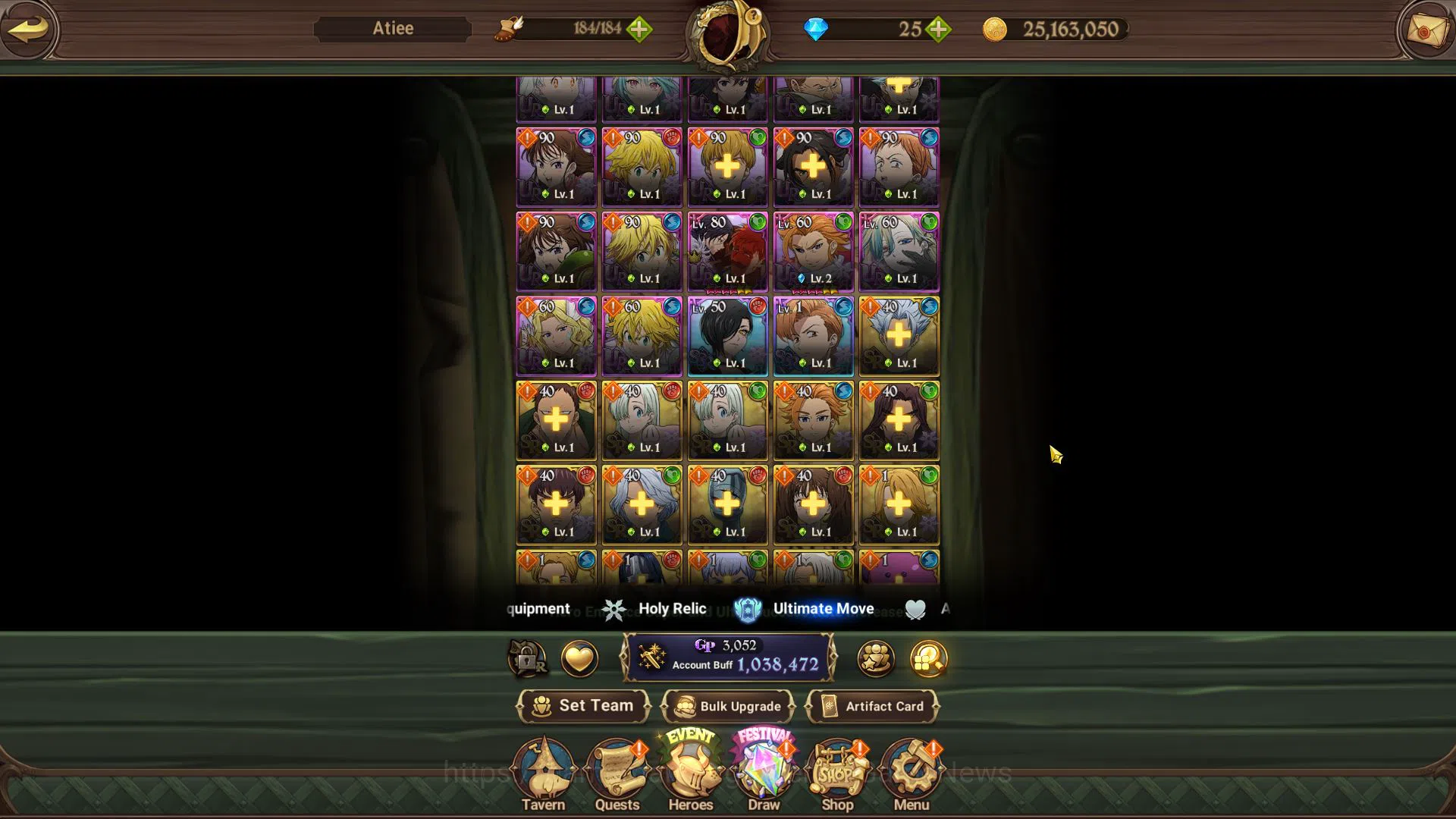 The Seven Deadly Sins: Grand Cross Accounts Global|1M CC|Starter Ch5|5UR| Nightmare Salos,Merl image 8