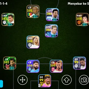 eFootball Accounts Others Mobile|PW3120|GeorgeBestEpic,KevinDeBruyneShowT,LionelMessiShowT,El-Hadji Diout Epic,Eden Hazard