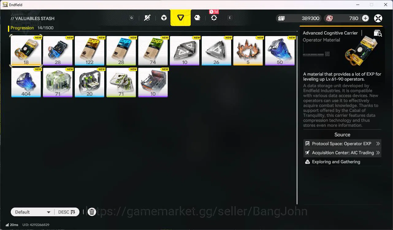 Arknights: Endfield Accounts ASIA | starter tangtang + Pogranichnik + 3 Weapons B6  | for sign n detail check SS AKE164B 7