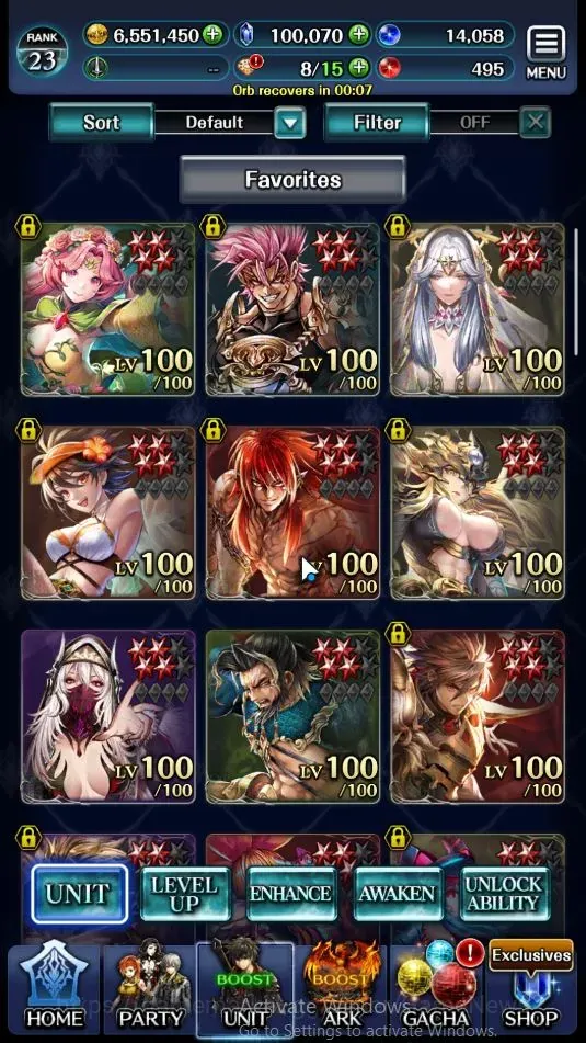 Last Cloudia Accounts Mid‑Game GLOBAL|Rank 23|100k Crystal|Top Tier Units [Cerulebreeze Dancer Kynei,A Roland,PoGT Famille,G 1