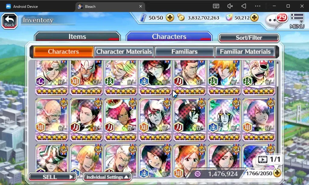 Bleach: Brave Souls Accounts [GLOBAL]50K Orb|Rukia 10th Anniv,TYBW26[Yukio,Riru image 10