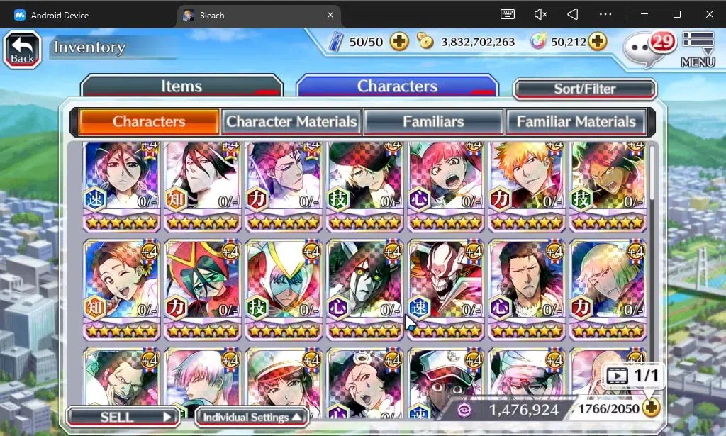 Bleach: Brave Souls Accounts [GLOBAL]50K Orb|Rukia 10th Anniv,TYBW26[Yukio,Riru image 8