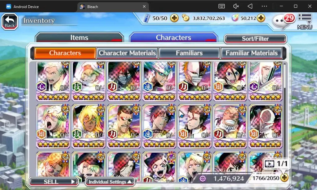 Bleach: Brave Souls Accounts [GLOBAL]50K Orb|Rukia 10th Anniv,TYBW26[Yukio,Riru image 9