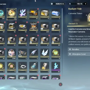 Wuthering Waves Accounts Mid-Game SEA |UL 48|Ready Gacha|78,176 Astrite, 23 Radiant, 120 Lustrous Tide|2 Std Char|Female