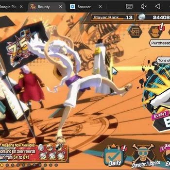 One Piece Bounty Rush Accounts High-End Android|EX 5|PR 13|KOP Monkey D.Luffy,KOP Gol D.Roger,GP Edward N,SK Borsalino,FE