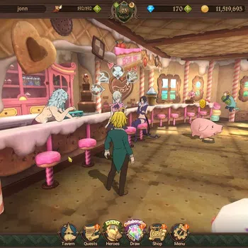 The Seven Deadly Sins: Grand Cross Endgame Asia|2,4 M CC|2 LR+8 UR+170 DM|Ludociel,Elizabeth, image 1