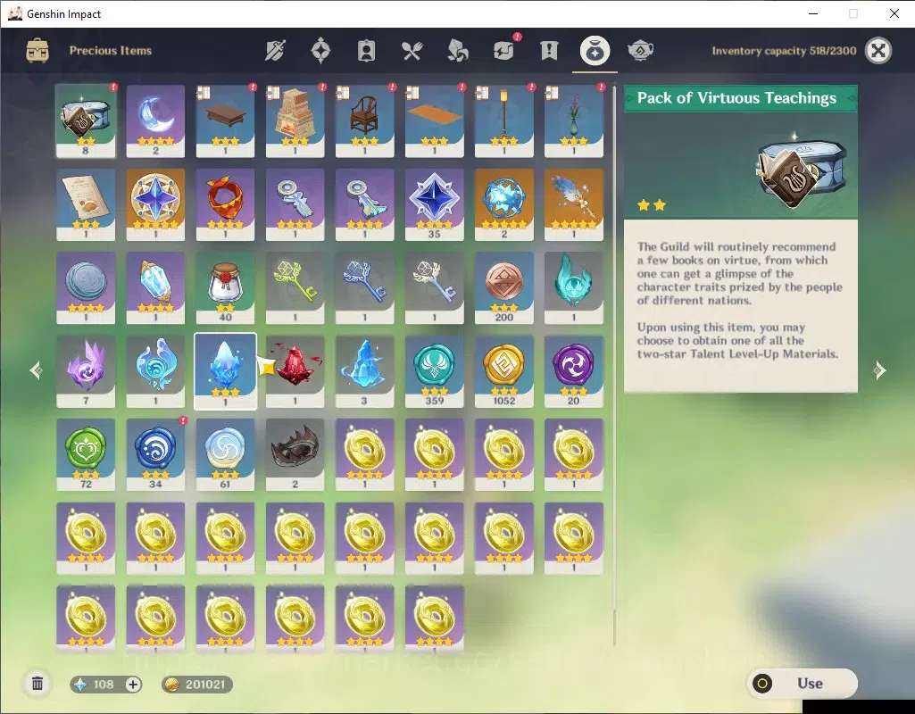 Genshin Impact Accounts ASIA|AR 53|5 Limited + 3(*5 Weapon)|Nefer,Nahida,N image 10