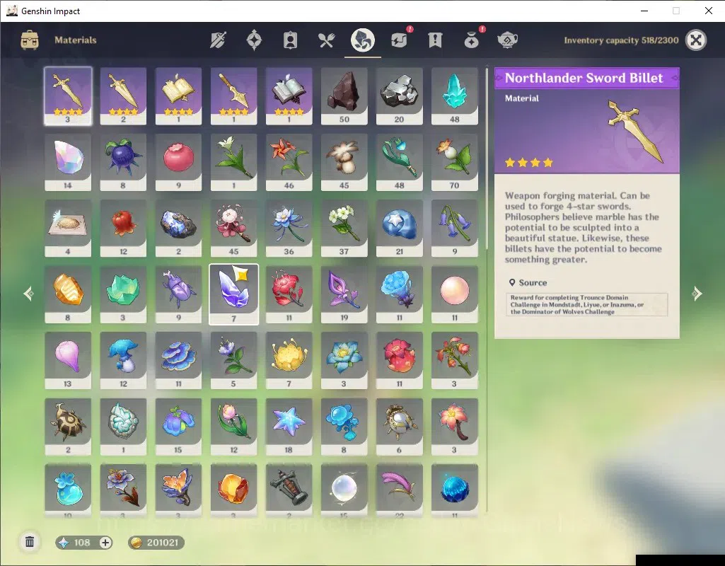 Genshin Impact Accounts ASIA|AR 53|5 Limited + 3(*5 Weapon)|Nefer,Nahida,N image 8