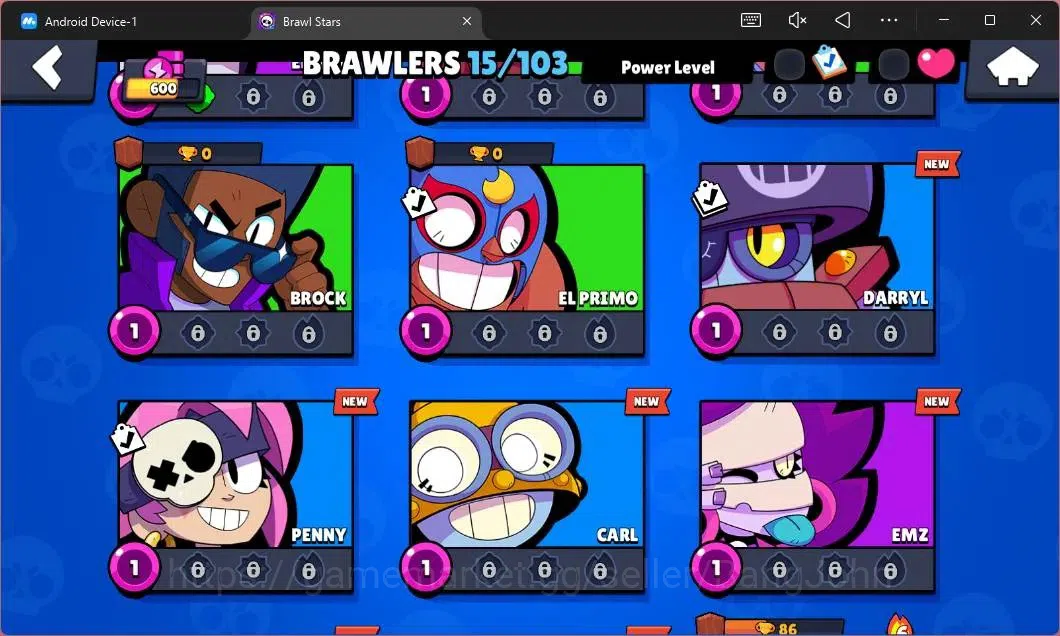 Brawl Stars Accounts Global|600 Thropy|15 Brawler|3 Max Hypercharge(She image 6