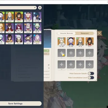 Genshin Impact Accounts Starter ASIA Starter|AR 19|1 Limited [Vesna]+Qiqi,Jean,Dehya|MC Male|Selector ON|Check