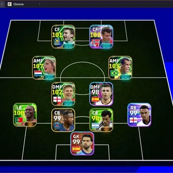 eFootball Legends & Iconic Players Mobile |PW 3120|Epic Cruyff,Rivaldo,Gerrard,Shevch image 1