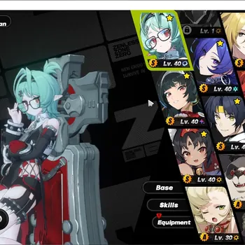 Zenless Zone Zero Accounts Starter EU|IK 45|5 Limited ( Roxy,Promeia,Hugo )+Sign, Astra Yao,Harumasa +2 STD Char