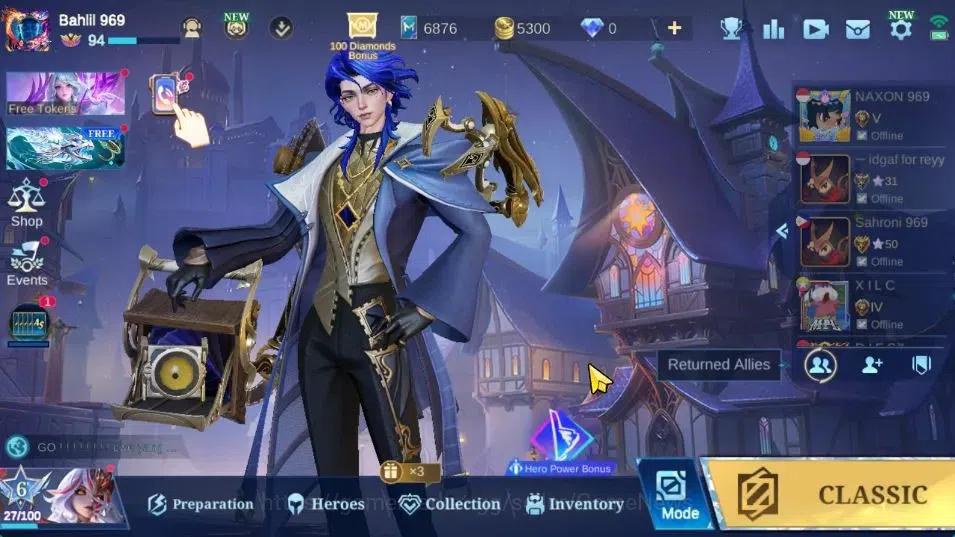 Mobile Legends: Bang Bang Accounts Hero 132|Skin 225|High Glory 61|CC Nata,LB(Granger image 1