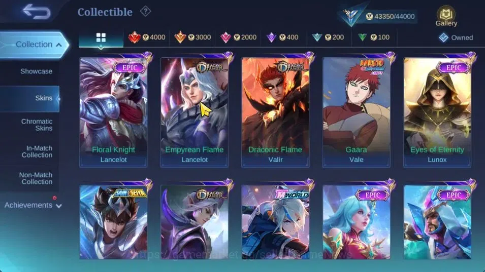 Mobile Legends: Bang Bang Accounts Hero 132|Skin 225|High Glory 61|CC Nata,LB(Granger image 10