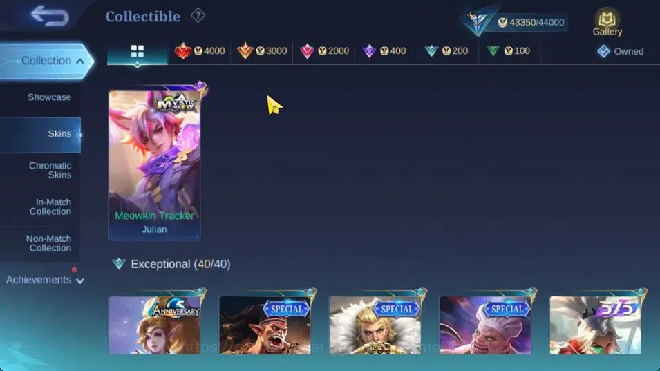 Mobile Legends: Bang Bang Accounts Hero 132|Skin 225|High Glory 61|CC Nata,LB(Granger image 12