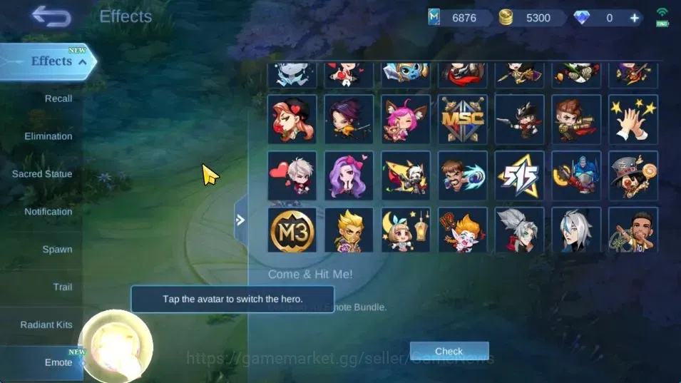 Mobile Legends: Bang Bang Accounts Hero 132|Skin 225|High Glory 61|CC Nata,LB(Granger image 19