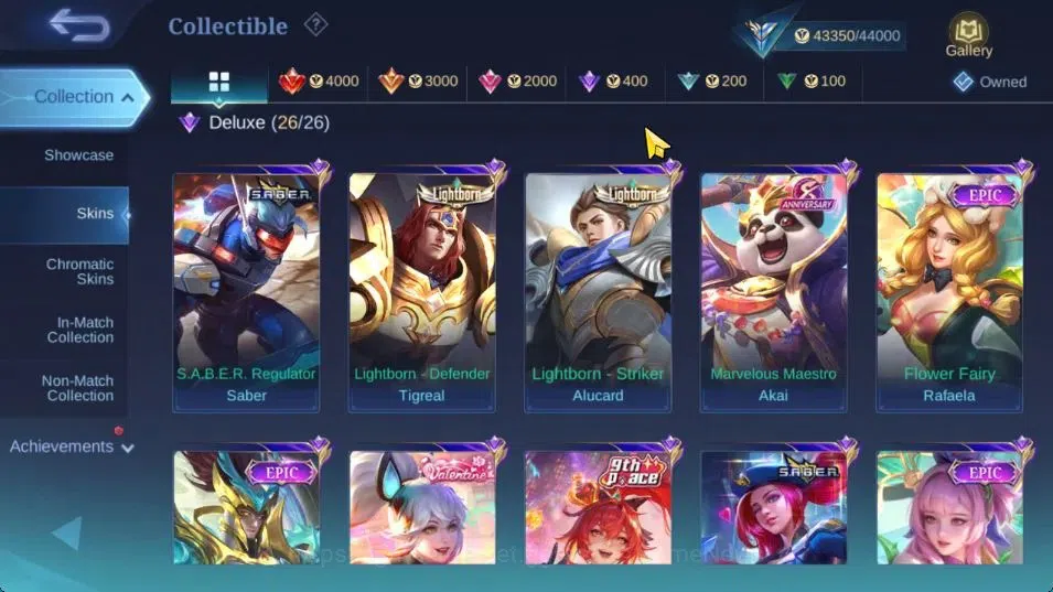 Mobile Legends: Bang Bang Accounts Hero 132|Skin 225|High Glory 61|CC Nata,LB(Granger image 7