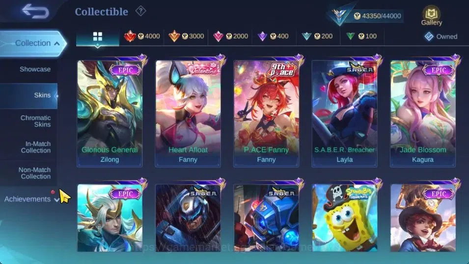Mobile Legends: Bang Bang Accounts Hero 132|Skin 225|High Glory 61|CC Nata,LB(Granger image 8
