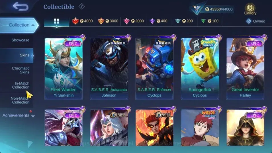 Mobile Legends: Bang Bang Accounts Hero 132|Skin 225|High Glory 61|CC Nata,LB(Granger image 9