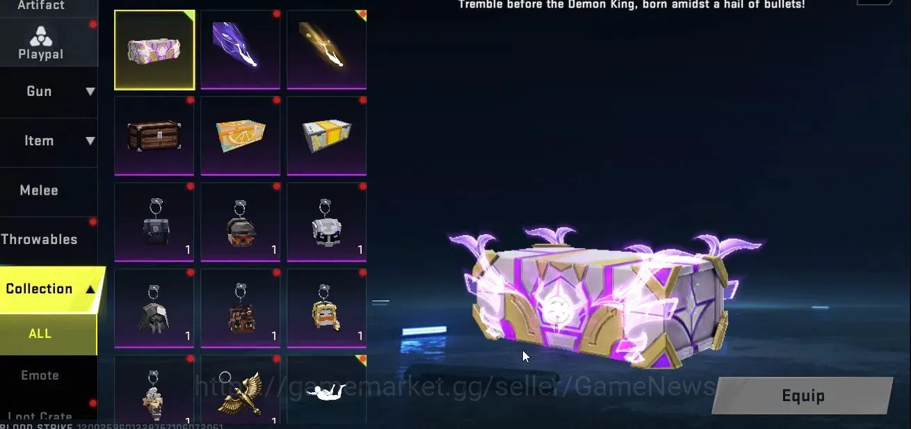 Blood Strike Accounts ASIA| MELEE ButerFly Knife-SYNTH Wave+ 4 ULTRA[Bit image 10