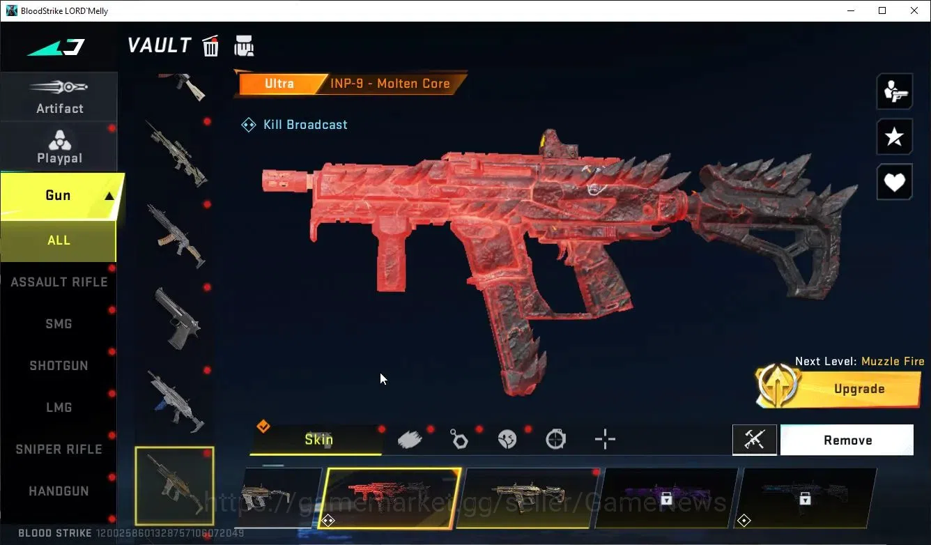 Blood Strike Accounts ASIA| MELEE ButerFly Knife-SYNTH Wave+ 4 ULTRA[Bit image 7