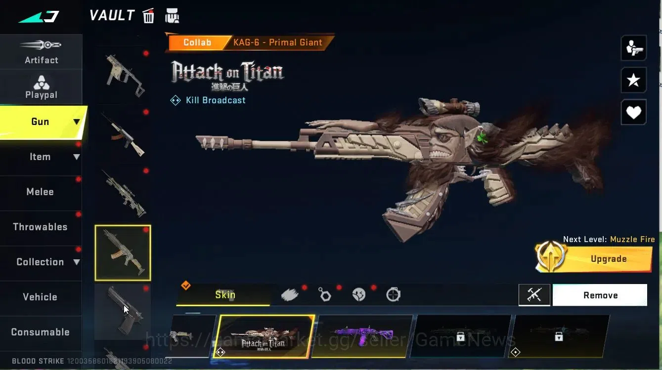 Blood Strike Accounts ASIA|7 ULTRA[ZERo,Ethan,INP9,MP5,Origin12,Etc]|Col image 10