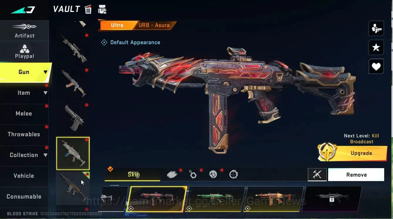 Blood Strike Accounts ASIA|7 ULTRA[ZERo,Ethan,INP9,MP5,Origin12,Etc]|Col image 11