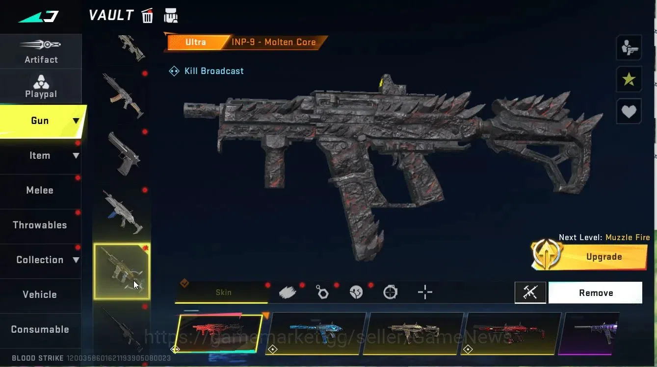 Blood Strike Accounts ASIA|7 ULTRA[ZERo,Ethan,INP9,MP5,Origin12,Etc]|Col image 12