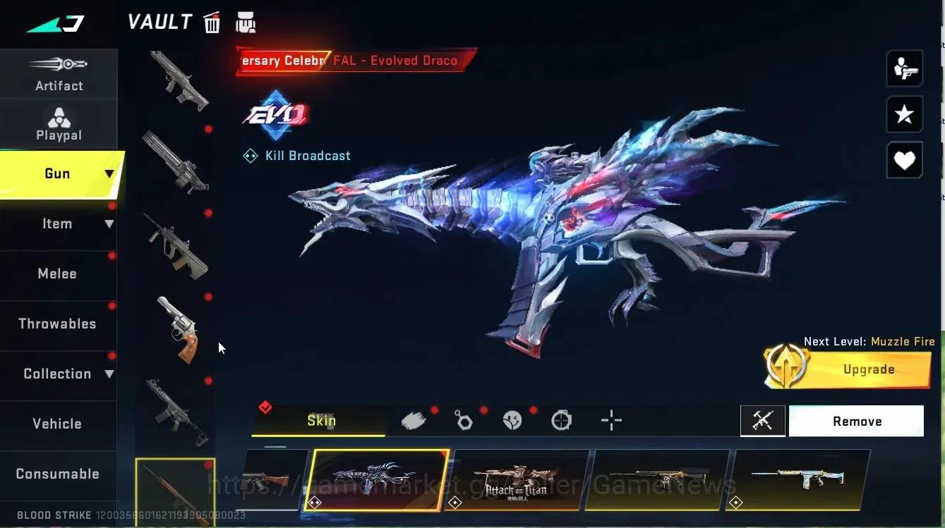 Blood Strike Accounts ASIA|7 ULTRA[ZERo,Ethan,INP9,MP5,Origin12,Etc]|Col image 13