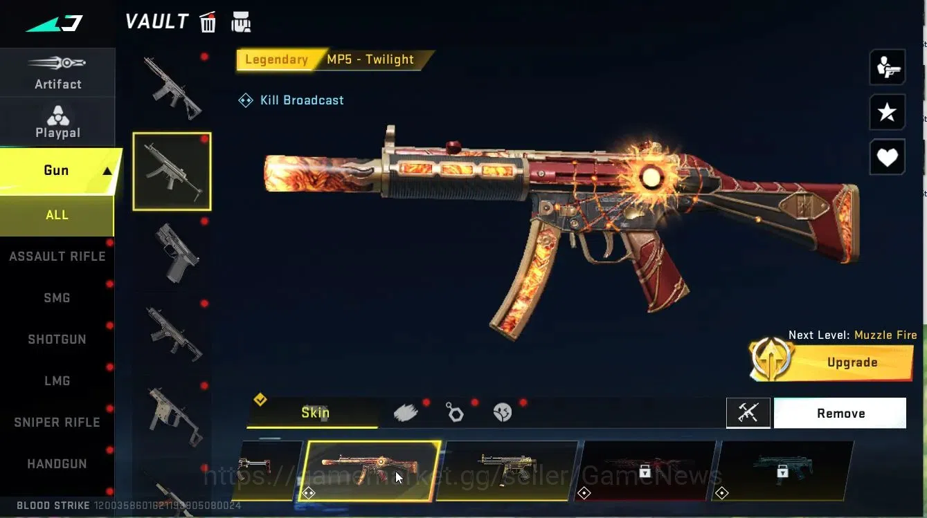 Blood Strike Accounts ASIA|7 ULTRA[ZERo,Ethan,INP9,MP5,Origin12,Etc]|Col image 16