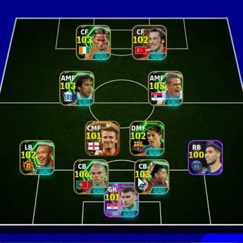 eFootball Accounts Legends & Iconic Players Android|BigTime David Beckham,Epic Pepe,Dragan Stojkovic,Didier Drogba,Show Time