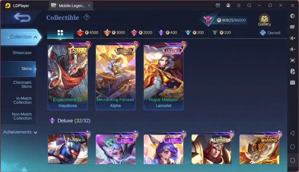 Mobile Legends: Bang Bang Accounts Global|Hero132|Skin305|Exalted|Collector Alpha|Pri image 12