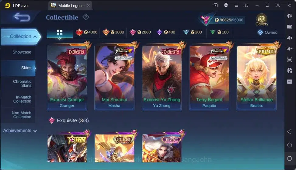 Mobile Legends: Bang Bang Accounts Global|Hero132|Skin305|Exalted|Collector Alpha|Pri image 13