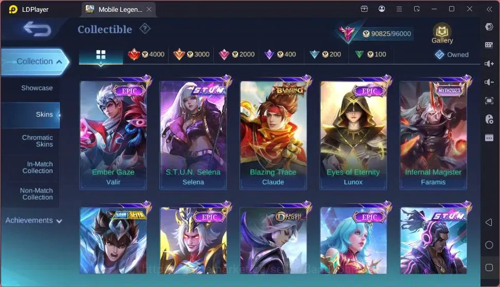 Mobile Legends: Bang Bang Accounts Global|Hero132|Skin305|Exalted|Collector Alpha|Pri image 7