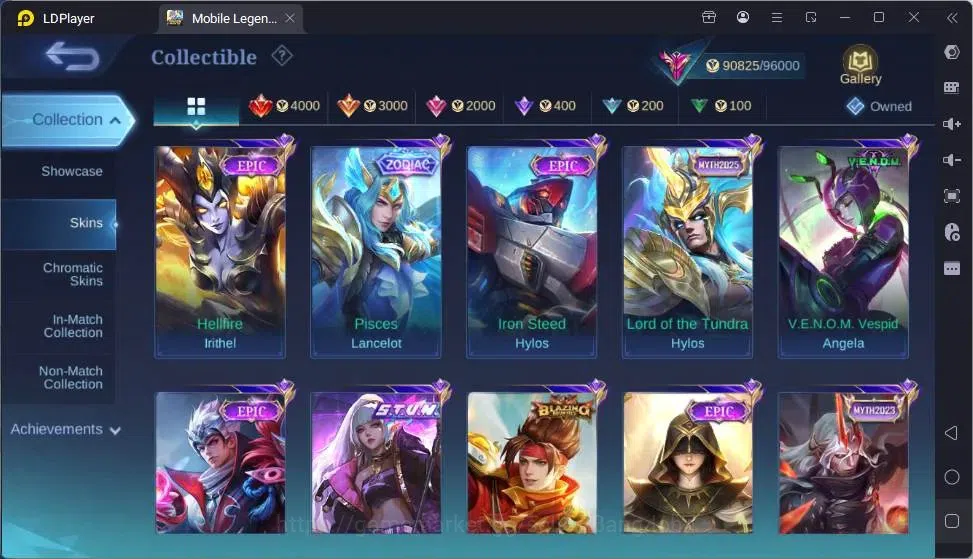 Mobile Legends: Bang Bang Accounts Global|Hero132|Skin305|Exalted|Collector Alpha|Pri image 8
