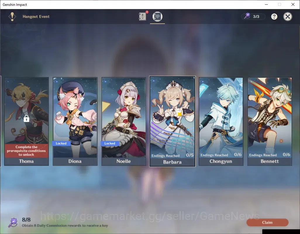 Genshin Impact Accounts ASIA|AR 43|Rate On|3 Limited + 2 (*5Weapon)|Ayaka, image 19