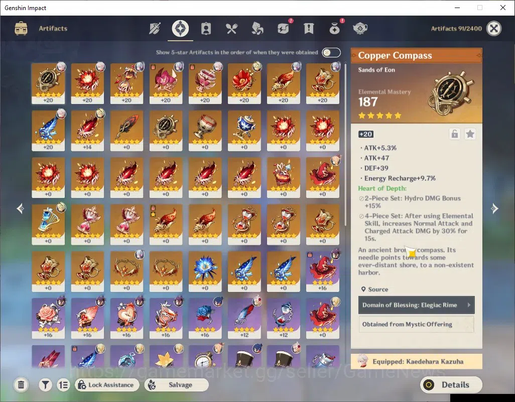 Genshin Impact Accounts ASIA|AR 43|Rate On|3 Limited + 2 (*5Weapon)|Ayaka, image 4