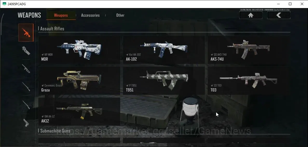 Arena Breakout Accounts High-End MOBILE Lv30|SV 13,7M|CV 13M|M4 Heavy,03 Heavy|KP MDR,Koi AK-12,Ceremoni.Groza,SS T03,Koi 5