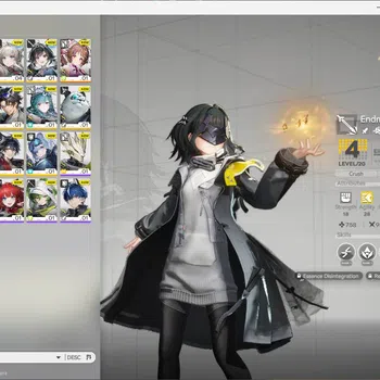 Arknights: Endfield Accounts ASIA |starter fresh Rossi, Ardelia. WP 6s 2, more detail check SS AKE257B