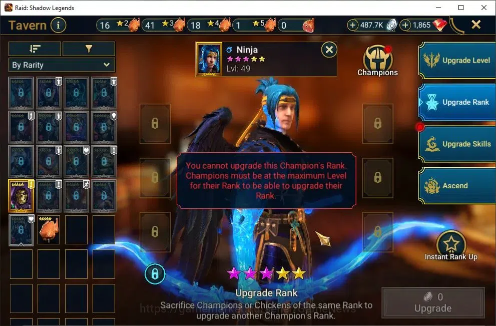 Raid: Shadow Legends Accounts Mid-Game Lv29 582K Power|1 Mythic(Arachoa)+18 19