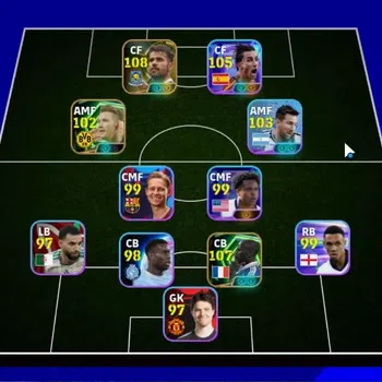 eFootball Accounts Legends & Iconic Players Android|Epic Diego Costa,Lilian Thuram,Marco Reus|Show Time Ferran Torres,Lionel