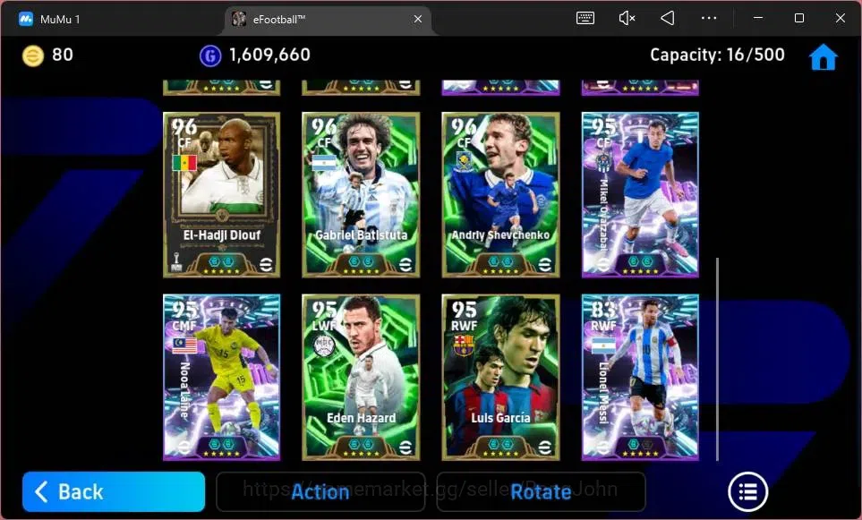 eFootball Accounts ANDROID|PW 3140|Epc Diego Forlan|Epc Cafu|SHW Mess image 10