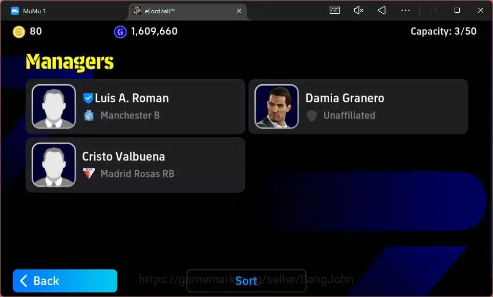 eFootball Accounts ANDROID|PW 3140|Epc Diego Forlan|Epc Cafu|SHW Mess image 4