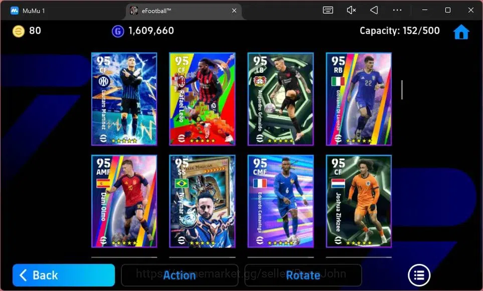 eFootball Accounts ANDROID|PW 3140|Epc Diego Forlan|Epc Cafu|SHW Mess image 8