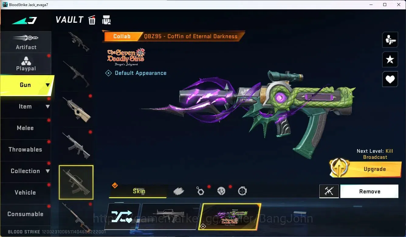 Blood Strike Accounts ASIA | 1 ETERNAL: Desert Eagle | 1 7DS | 2 ULTRA | image 15