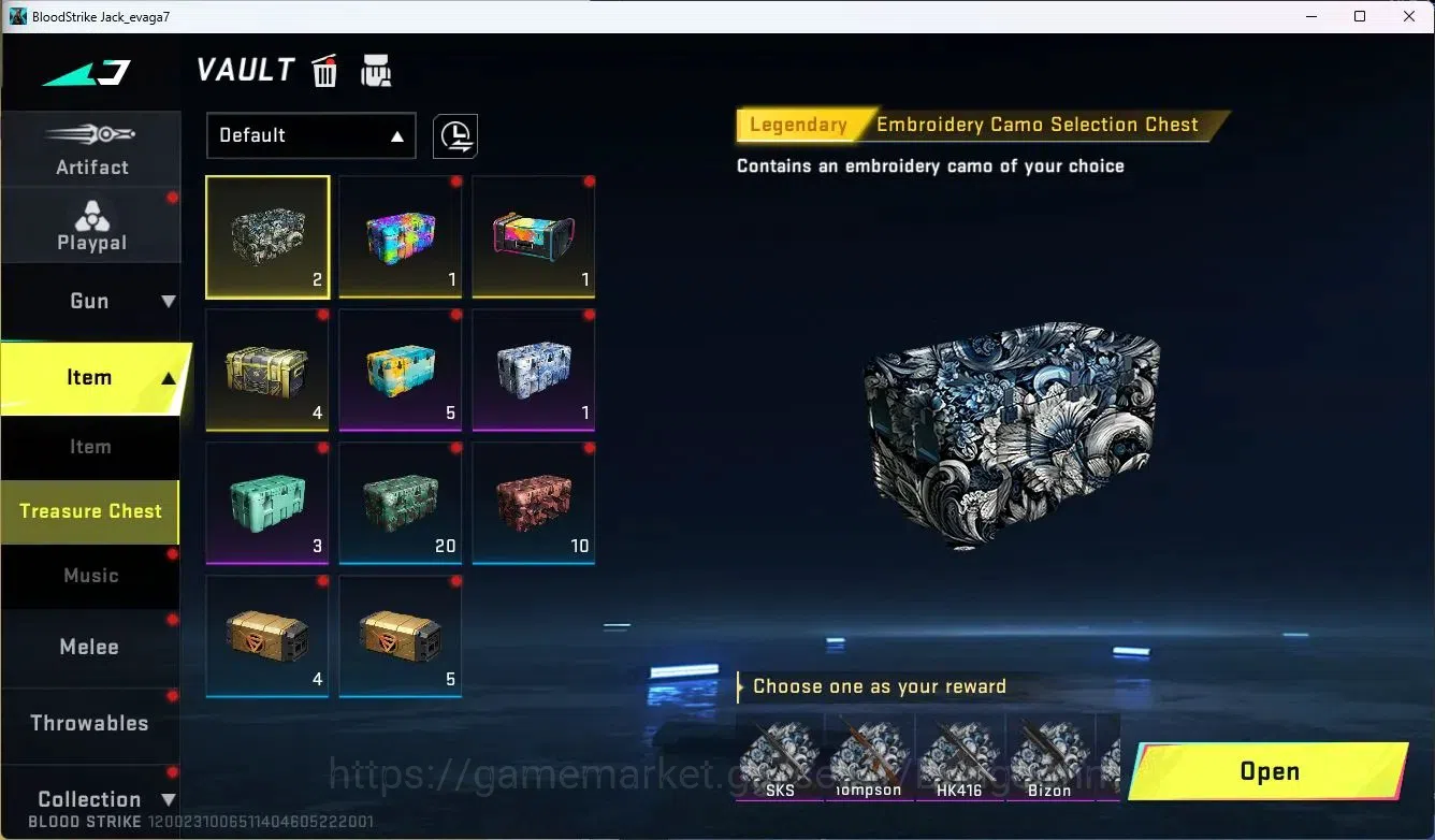 Blood Strike Accounts ASIA | 1 ETERNAL: Desert Eagle | 1 7DS | 2 ULTRA | image 16