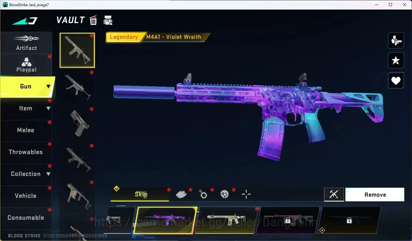 Blood Strike Accounts ASIA | 1 ETERNAL: Desert Eagle | 1 7DS | 2 ULTRA | image 4