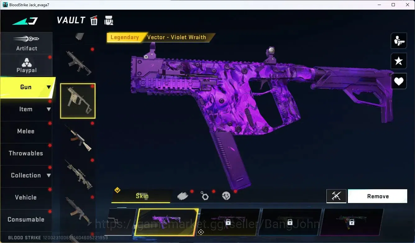 Blood Strike Accounts ASIA | 1 ETERNAL: Desert Eagle | 1 7DS | 2 ULTRA | image 5