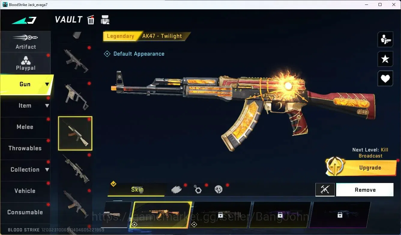 Blood Strike Accounts ASIA | 1 ETERNAL: Desert Eagle | 1 7DS | 2 ULTRA | image 6